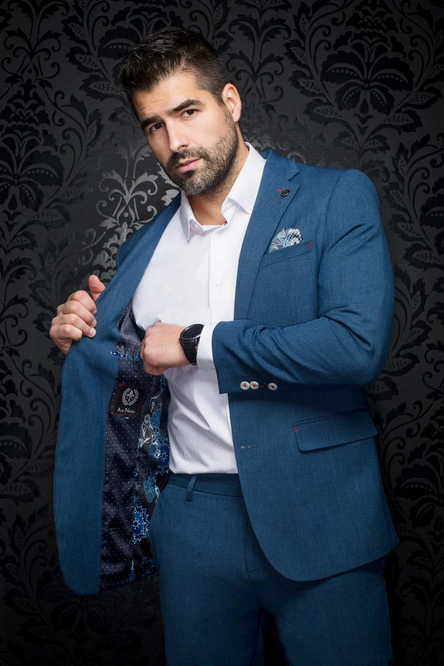 Au Noir Blazer | LANCASTER, Petrol