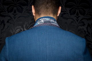 Au Noir Blazer | LANCASTER, Petrol
