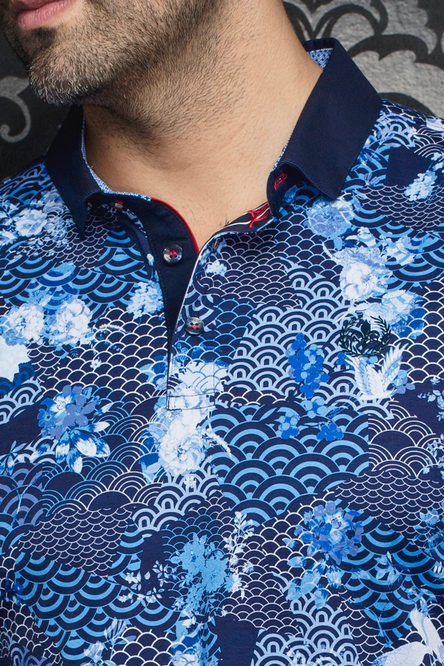 Au Noir POLO | KATSURA, Navy