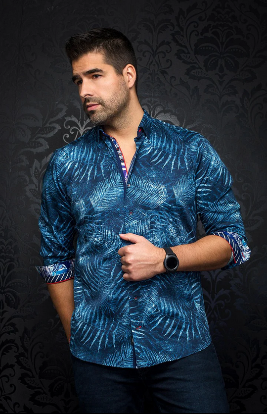 Au Noir Shirt | ARECA, NAVY