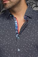 Au Noir Chemise Stretch 360° | WALLACE, Noir