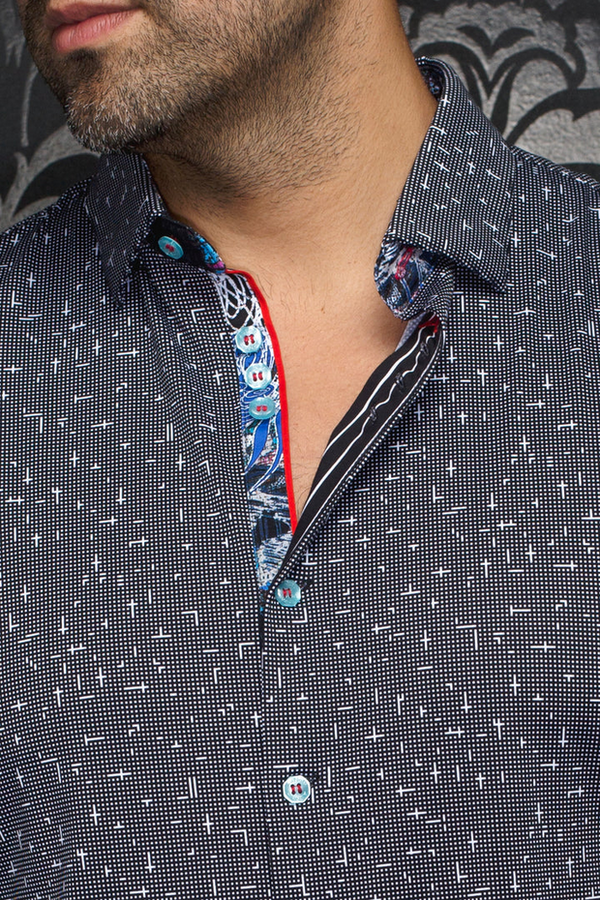 Au Noir Chemise Stretch 360° | WALLACE, Noir
