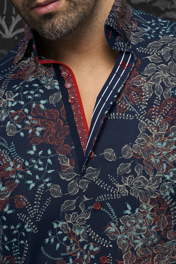 Au Noir Shirt 360° Stretch Shirt | BECKETT, Navy