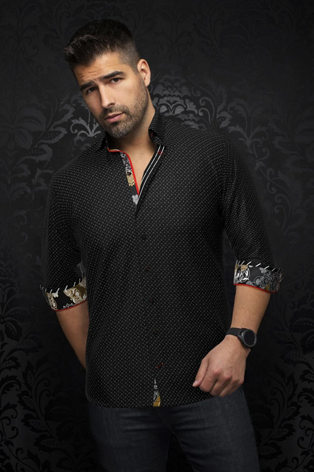 Au Noir Shirt | CARELLI, Black