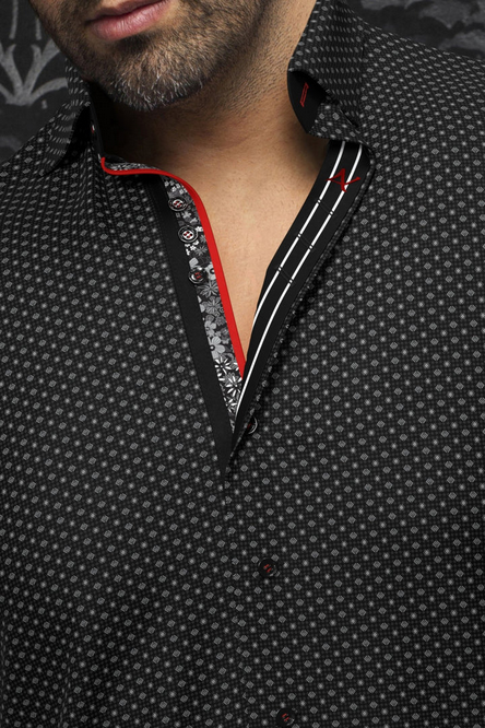 Au Noir Shirt 360° Stretch Shirt | SAUTOR, Black