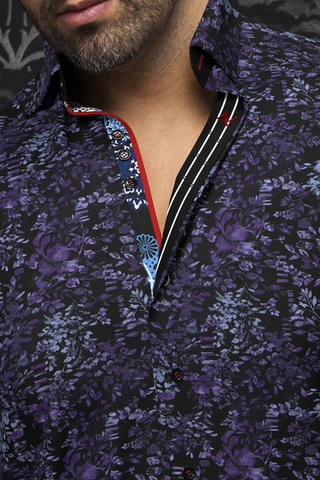 Au Noir Shirt 360° Stretch Shirt | PRYSE, Purple
