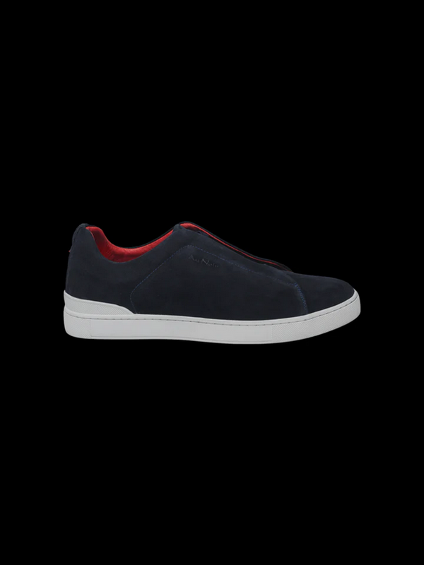 Au Noir Shoes Suede Slip On | CLIFT, Navy