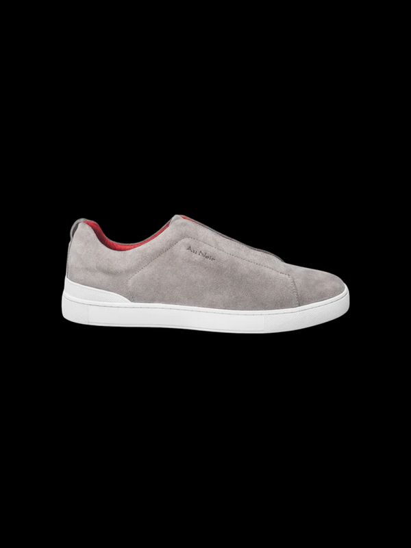 Au Noir Shoes Suede Slip On | CLIFT, Grey