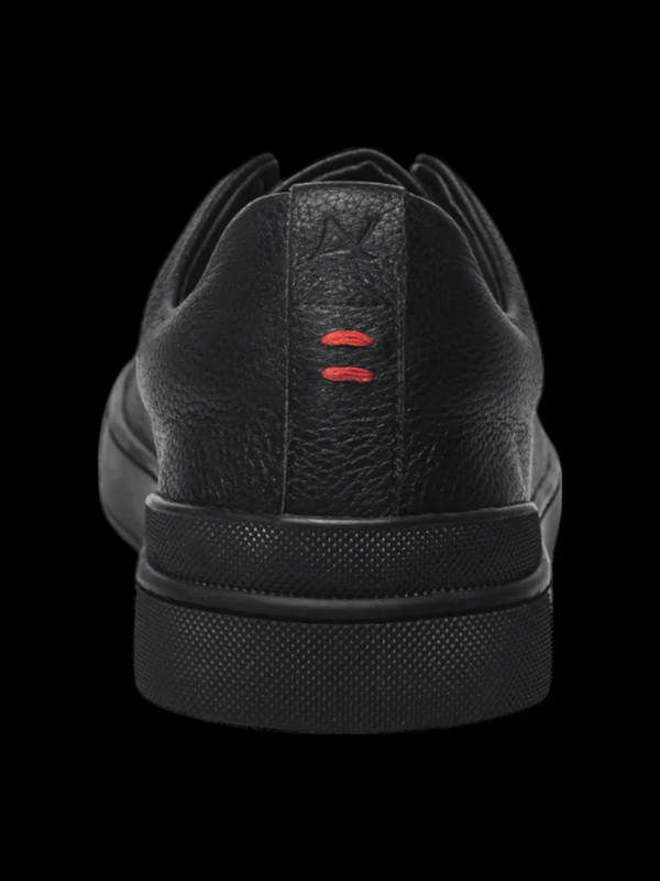 Au Noir Slip On Leather Shoes | HOLDEN, Black