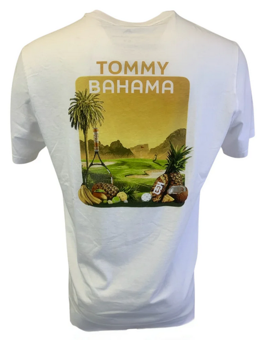 Tommy Bahama Men's Fairway Fiesta T-Shirt | White