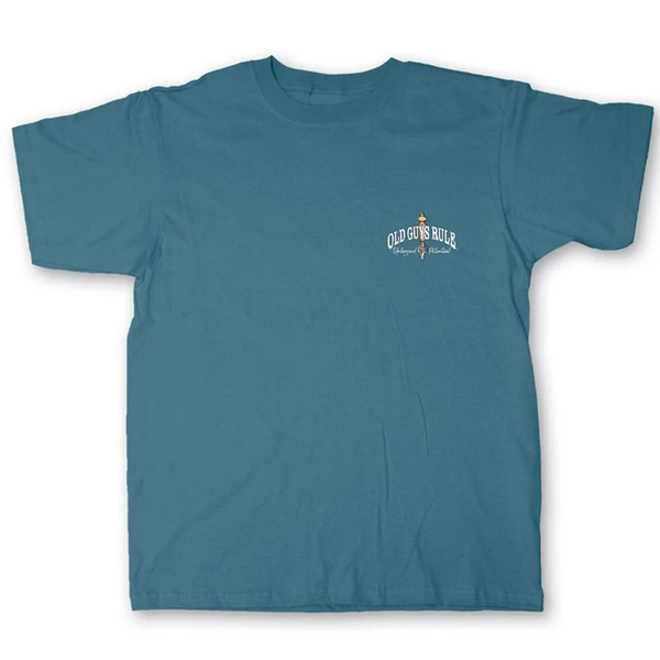 Old Guys Rule T-Shirt Untapped Potential II | Colonial Blue