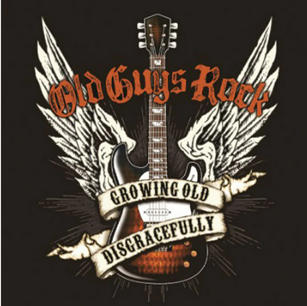 Old Guys Rock T-Shirt Rock T-Shirt | Black