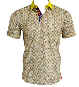Sugar Polo Shirt JUAN | Lemon