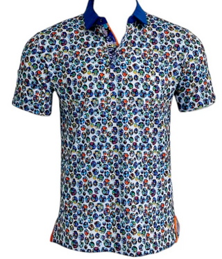 Sugar Polo Shirt PERU | Aqua