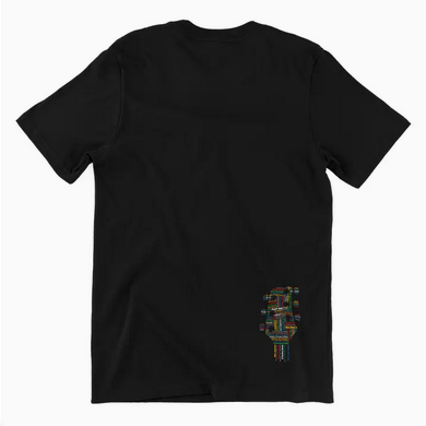 Taboo T-Shirt Msstzblkbz T-Shirt - Colorful Guitar's Head Band | Black