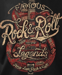 Taboo T-Shirt Rock and Roll Legends Script | Black