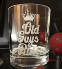 Old Guys Rule Whiskey Glass Gift Box