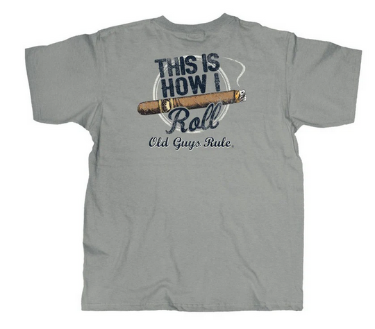 Old Guys Rule T-Shirt This is How I Roll | Gravel