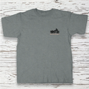 Old Guys Rule T-Shirt Born to Ride | Graphite Heather