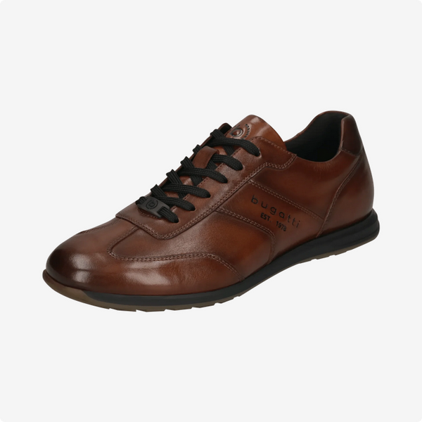 Bugatti Leather Sneaker | Brown