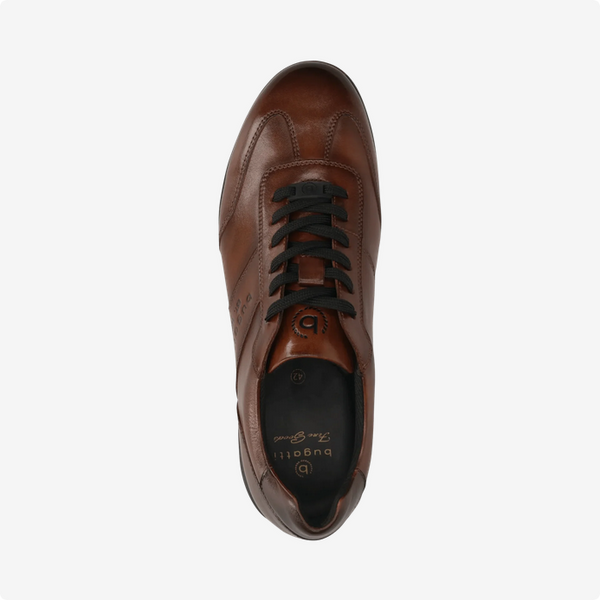 Bugatti Leather Sneaker | Brown