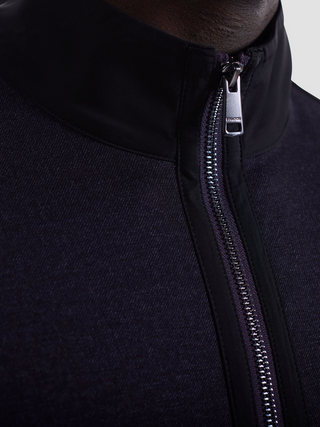Bugatchi Sweater 1/4 Zip | Eggplant