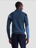 Bugatchi Polo Sweater Made in Italy | Cobalt