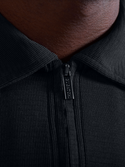 Bugatchi Ottoman Zip Polo | Black