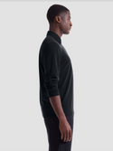 Bugatchi Ottoman Zip Polo | Black