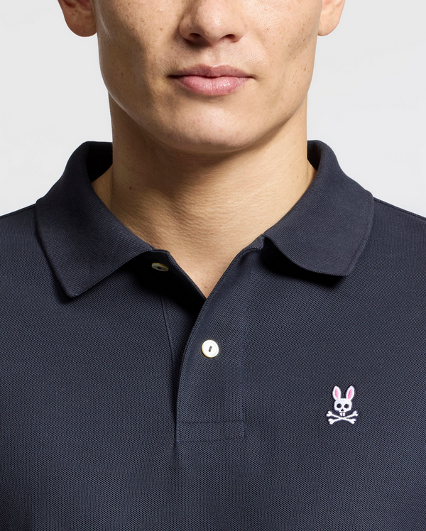 Psycho Bunny Classic Pique Polo | Navy