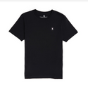 Psycho Bunny Mens Classic Crew Neck Tee | Black