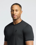 Psycho Bunny Bryce Performance Tee | Black
