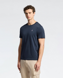 Psycho Bunny Mens Classic Crew Neck Tee | Navy