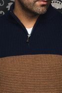 Au Noir Sweater in Wool Merino | DALVIK, Tobacco