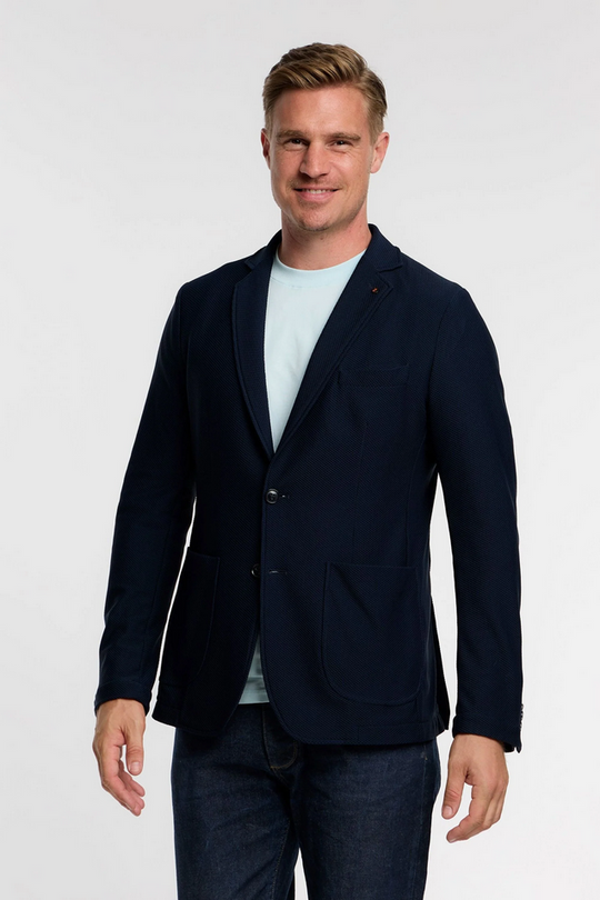Zuitable Mesh Fine DiBob Blazer | Navy