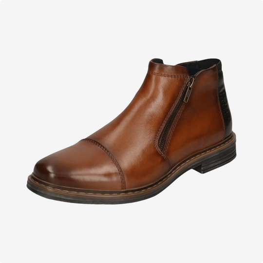 Bugatti Leather Boots | Cognac