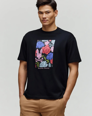 Psycho Bunny Rowen Oversized Tee | Black
