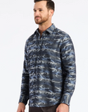 Robert Graham HARRINGTON Long Sleeve Shirt | Navy