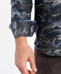 Robert Graham HARRINGTON Long Sleeve Shirt | Navy