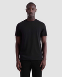 Bugatchi Hank Crew Neck T-Shirt | Black