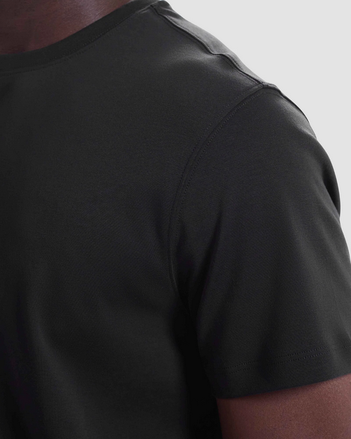 Bugatchi Hank Crew Neck T-Shirt | Black