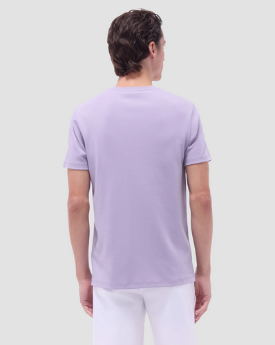 Bugatchi Hank Crew Neck T-Shirt | Lilac