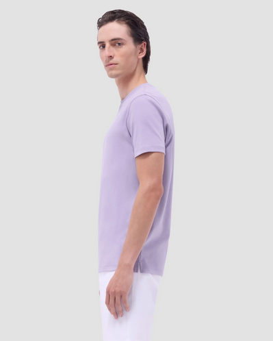 Bugatchi Hank Crew Neck T-Shirt | Lilac