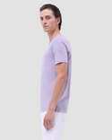 Bugatchi Hank Crew Neck T-Shirt | Lilac