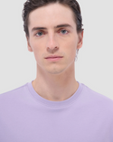 Bugatchi Hank Crew Neck T-Shirt | Lilac