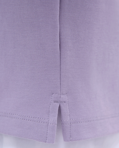 Bugatchi Hank Crew Neck T-Shirt | Lilac
