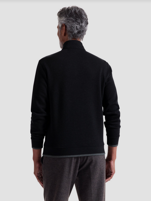 Bugatchi 1/4 Zip Sweater | Black