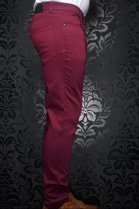 Au Noir Jeans | JOHNNY-SKC, Burgundy
