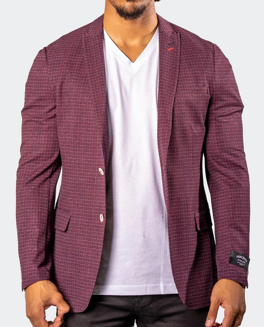 Maceoo Blazer Unconstructed Vortex Red