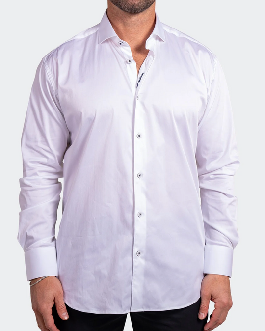 Maceoo Soft Butter Shirt White